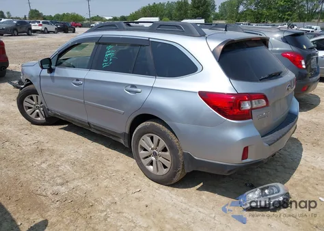 2017 Subaru Outback 2.5I Premium z USA, uszkodzony, nr VIN 4S4BSADC8H3243199